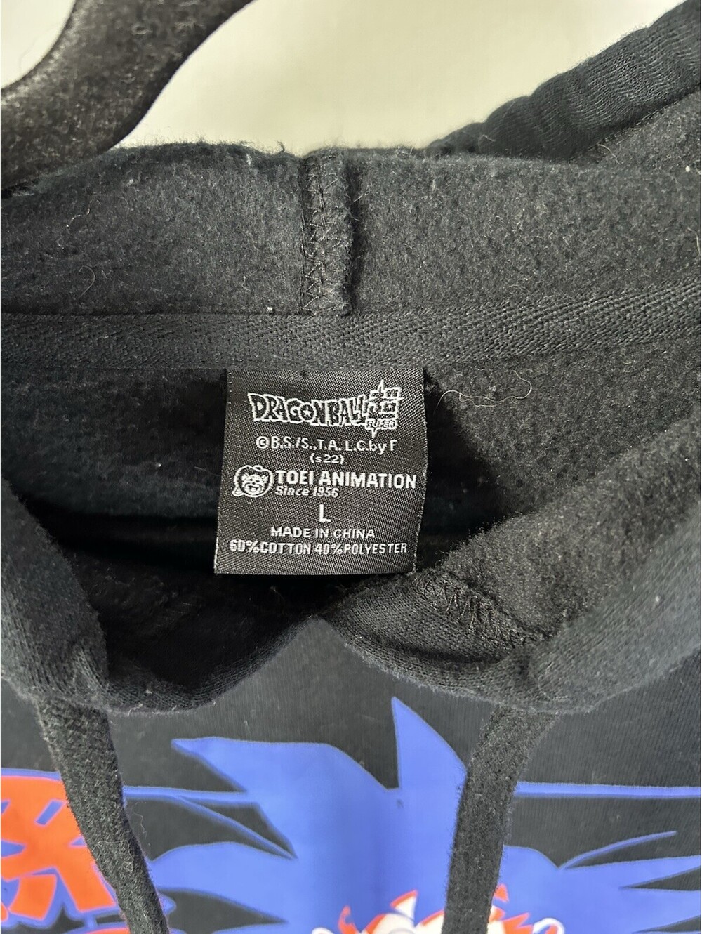 Dragon Ball Z Goku Eating Hoodie Men’s Size Large - Picture 3 of 3